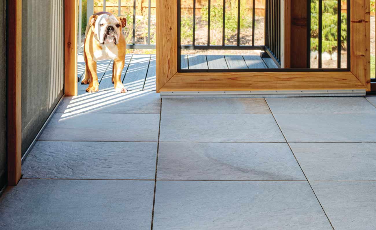 Porcelain Tiles for Hardscaping